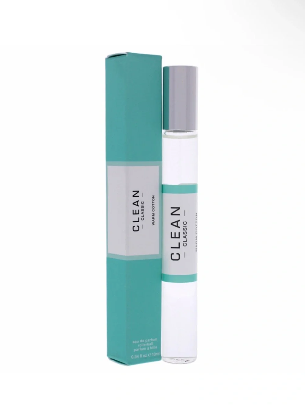Classic Warm Cotton by Clean for Women 10 ml / 0.34 oz EDP Rollerball NEW - Picture 1 of 2